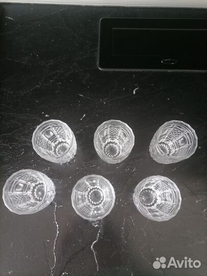 Стопки хрустальные СССР