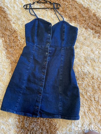 Джинсовый сарафан