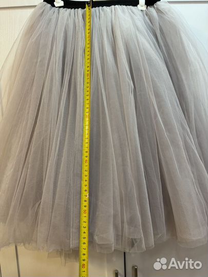 Пышная фатиновая юбка