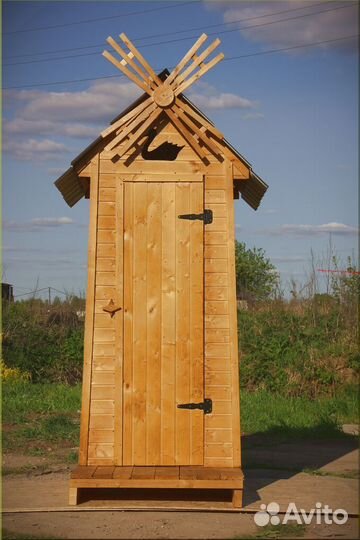 Дачный туалет с установкой WAT891