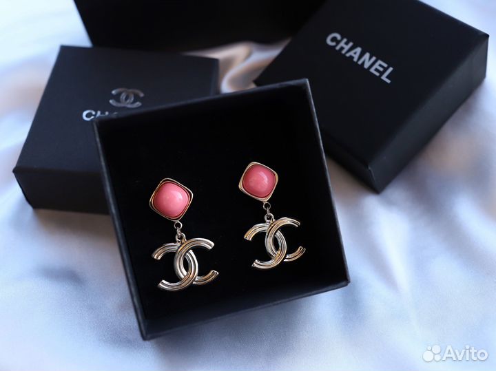 Серьги Chanel