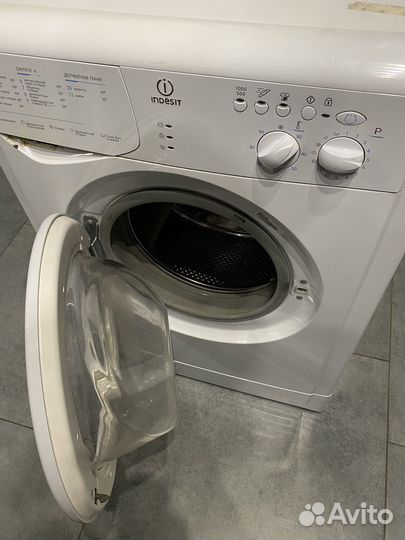 Две Стиральных машины бу indesit 5 кг