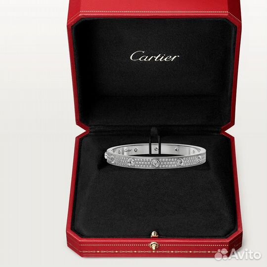 Браслет Cartier Love Full Diamonds в наличии