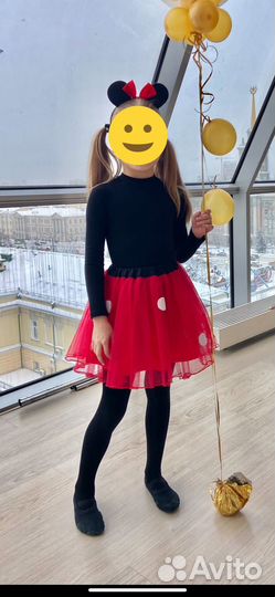 Новогодний костюм для девочки 128-134