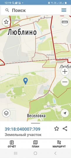 Участок 6,1 сот. (СНТ, ДНП)