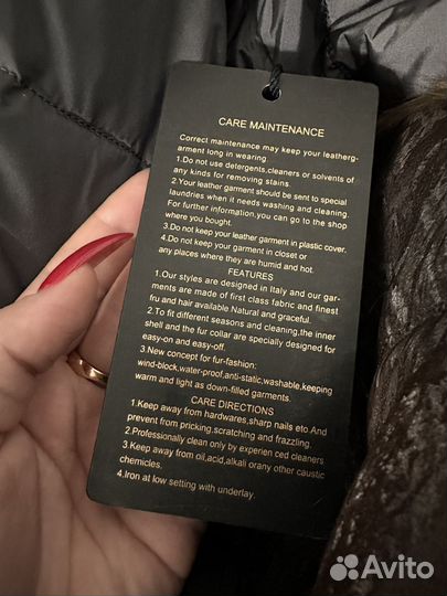 Дубленка новая натуральный мех