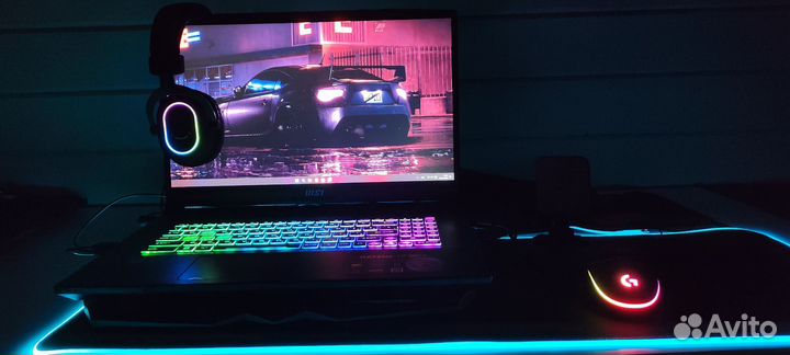 Игровой ноутбук msi katana 17 B12VFK