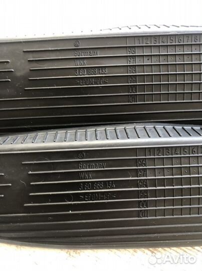 Коврики в ниши дверей passat