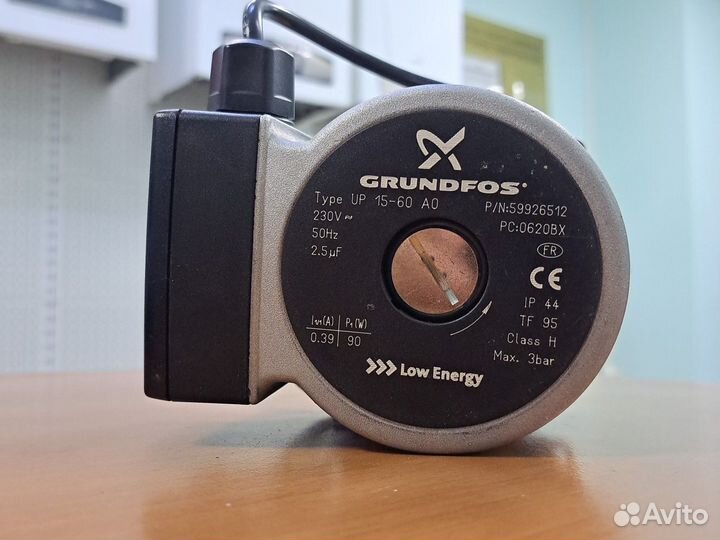 Насос Grundfos 15-60 для газового котла Baxi Luna