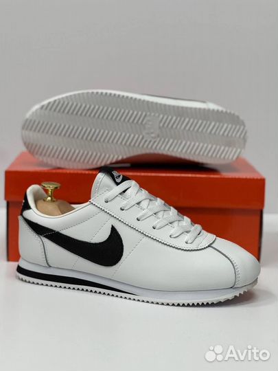Nike Cortez Basic Leather White Black