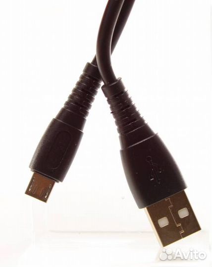 Кабель micro USB M160, силиконовый, 2A, 1м