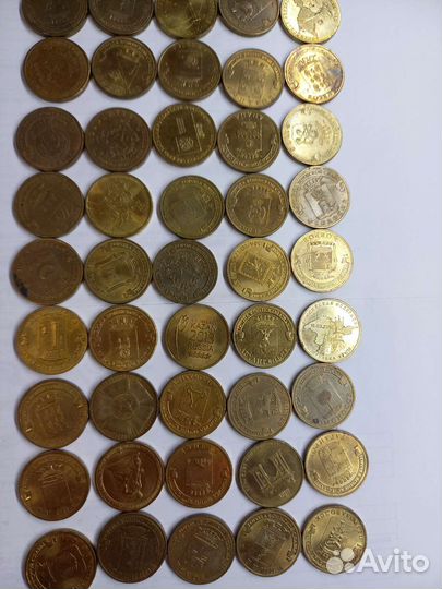 Юбилейные монеты 10 рублей