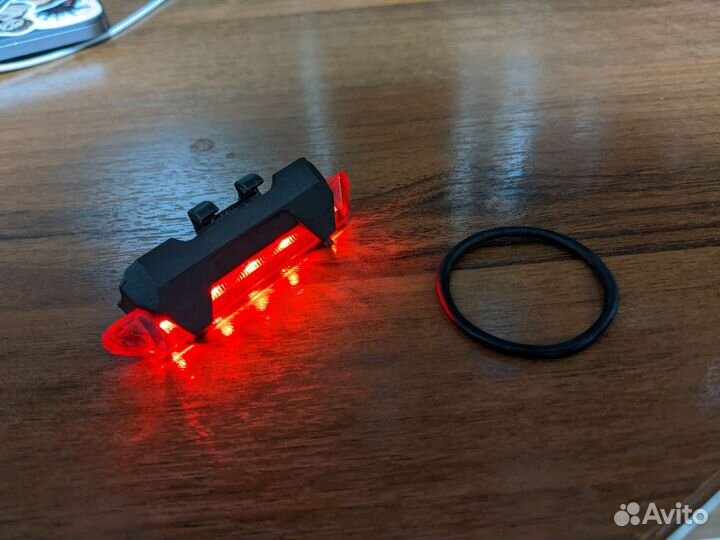 Задний фонарь для велосипеда заряжаемый