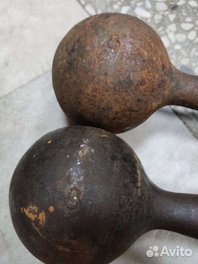 Гантели литые пара по 8 кг авито доставкой