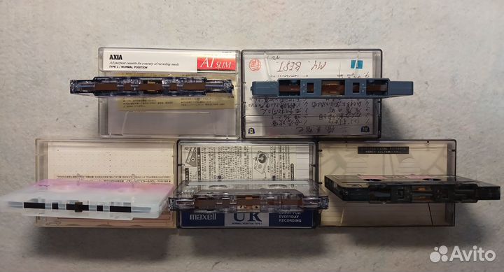 Аудиокассеты с музыкой разные