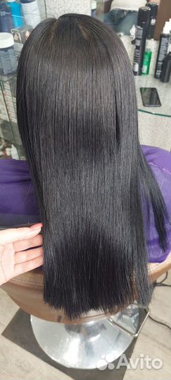 Кератиновое выпрямление и реконструкция волос