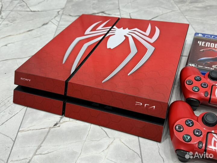 Sony PS4 1Tb + Человек Паук