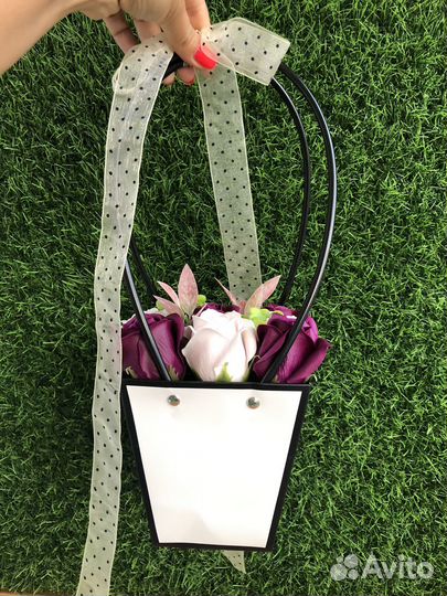 Букет. Мыльные цветы