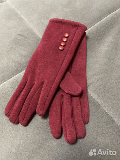 Перчатки женские кожаные 8 размер