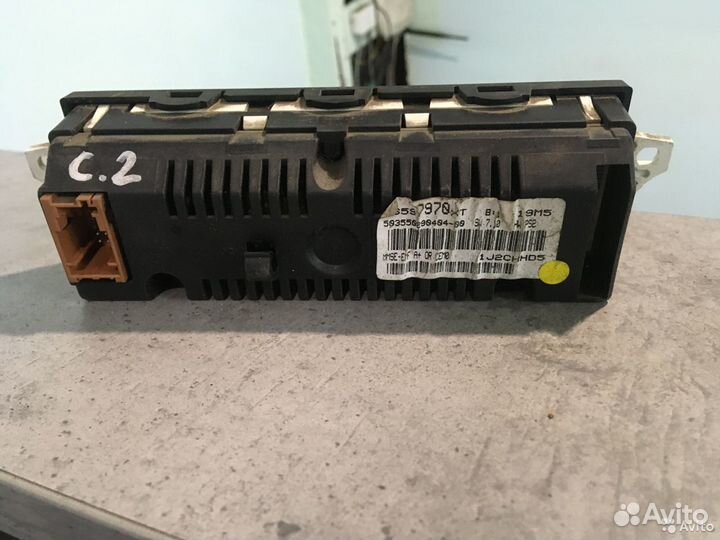 Дисплей информационный Citroen С2