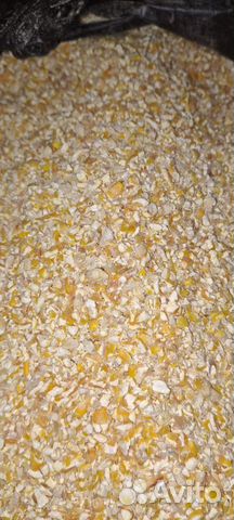 Зерно кукурузы дробленное