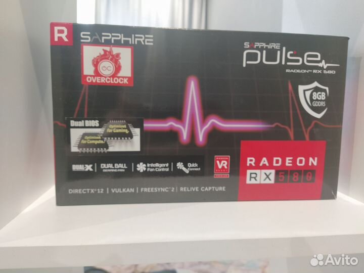 Видеокарта RX580 8gb