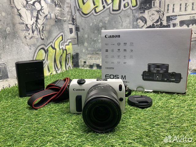 Canon EOS M Kit 18-55mm IS STM купить в Москве | Электроника | Авито