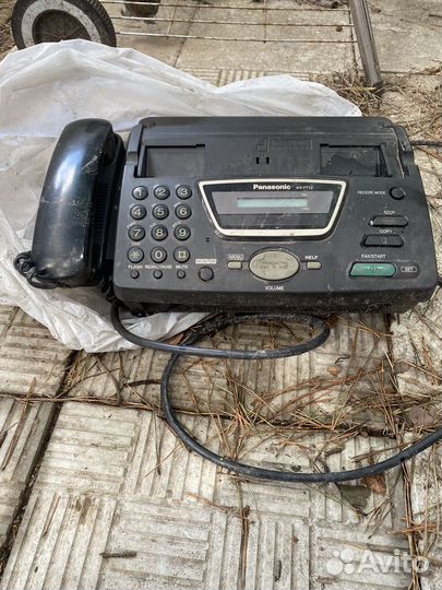 Телефон факс panasonic раритет