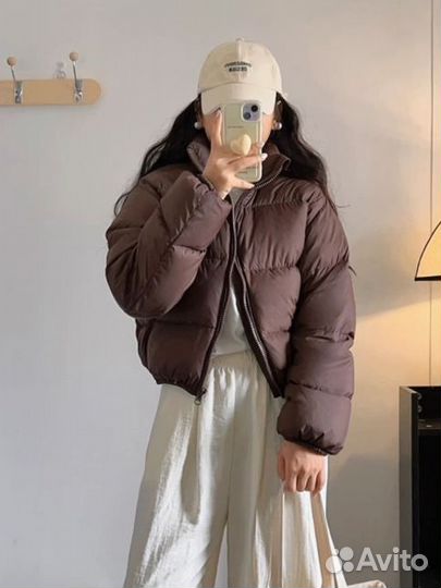 Пуховик Miu Miu Balenciaga type