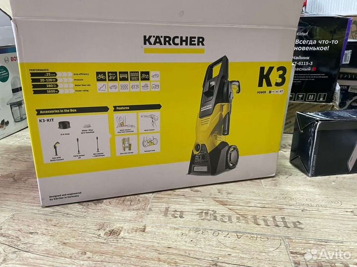 Мойка высокого давления karcher K 3