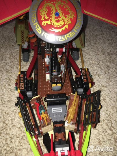 Lego ninjago корабль