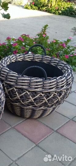 Набор для плетения кашпо из ротанга