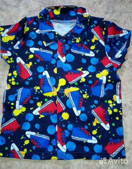 Рубашки на 1-3года