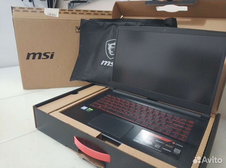 Игровой ноутбук MSI GF63 Thin 9RCX 15.6