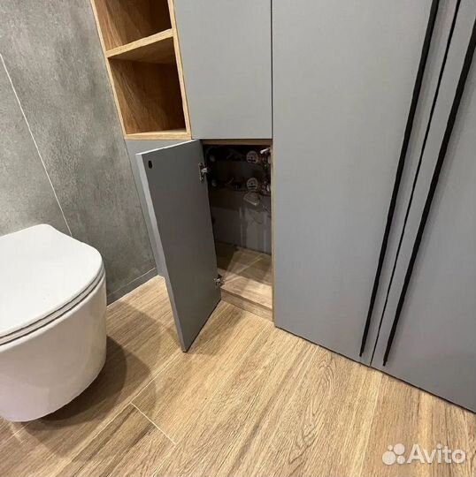 Шкаф в ванную на заказ