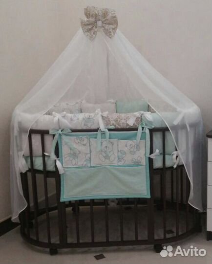 Бортики в кроватку