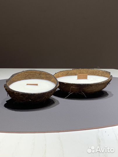 Свечи ручной работы из соевого воска