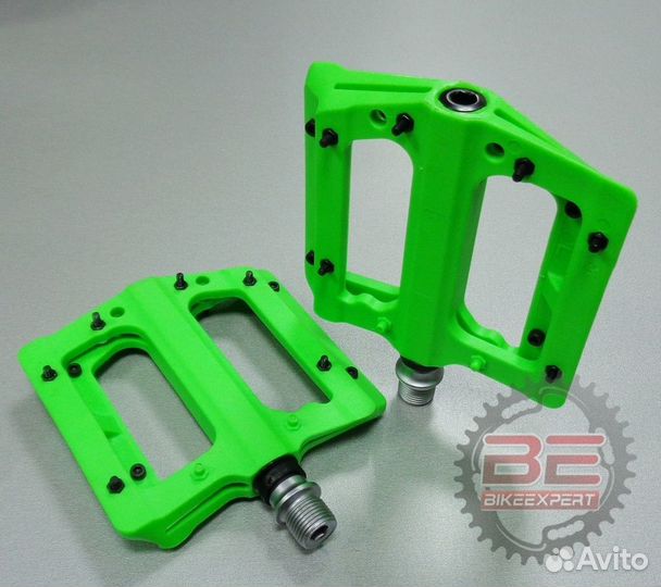 Педали HT, нейлоновые, пром. подшипник