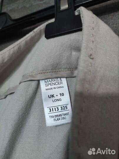 Льняные брюки