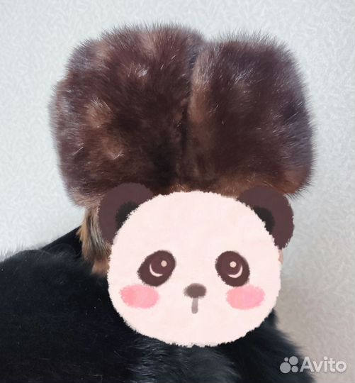 Шапка норковая формовка 54-55 размер