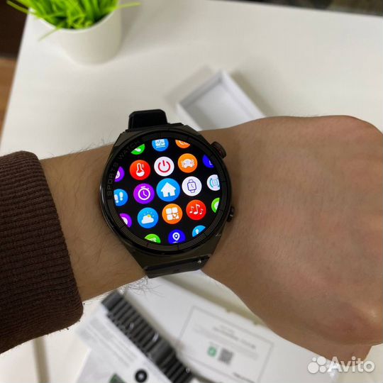 Смарт часы Smart Watch DT3 MAX ultra, круглые