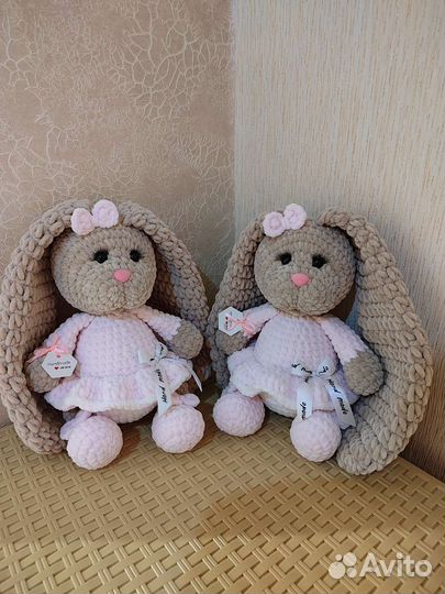 Мягкие игрушки вязаные. Ручная работа