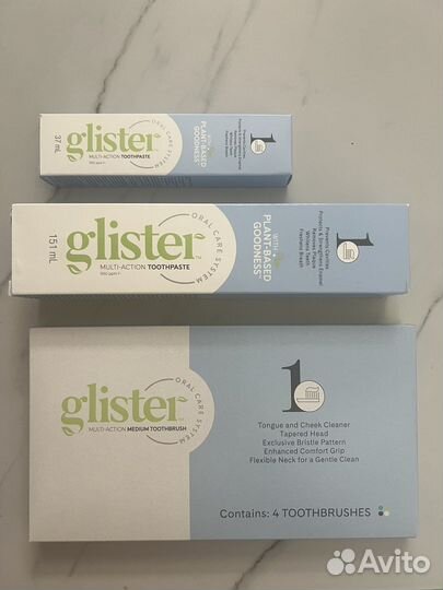 Зубная паста и щетки амвей glister amway