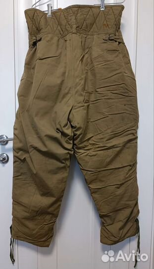 Штаны ватные утеплённые высокие р 54 СССР -71 г