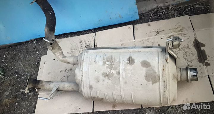 Глушитель toyota land cruiser 200