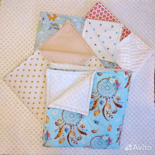 Детское одеяло в кроватку, коляску