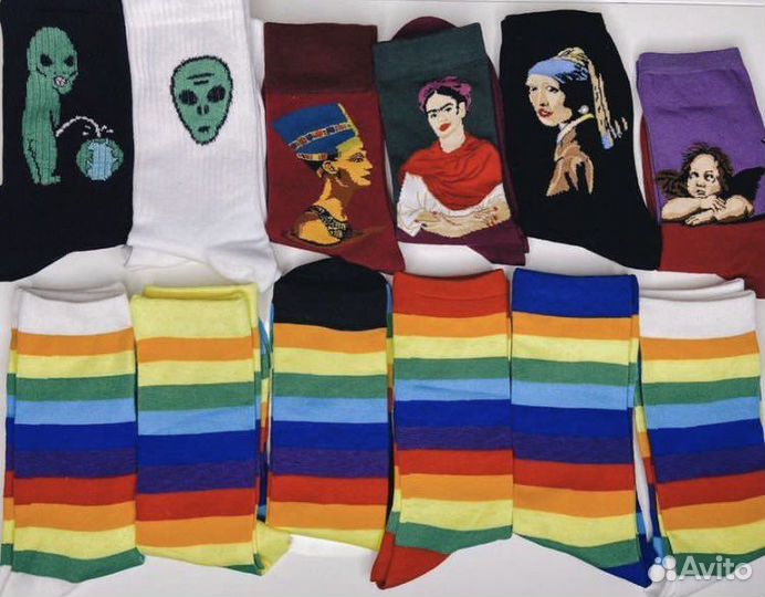 Носки с принтом