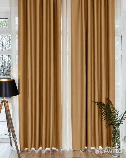 Портьеры блэкаут Марсель шторы готовые и на заказ