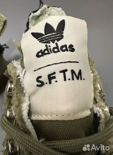 Кроссовки Adidas X Sftm Campus 80S, цвет Olive Люк