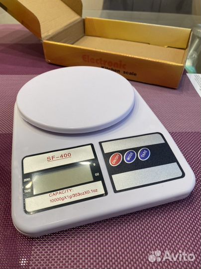 Весы кухонные новые